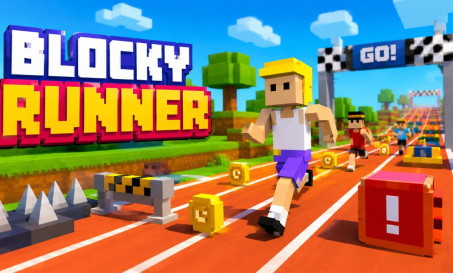 Blocky Runner img